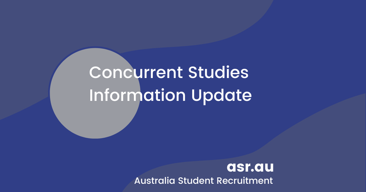 Concurrent Studies Information Update