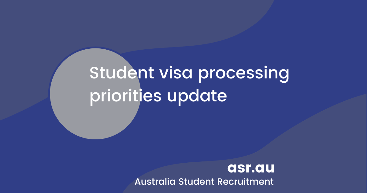 Featured image for “Student Visa Processing Priorities Update”